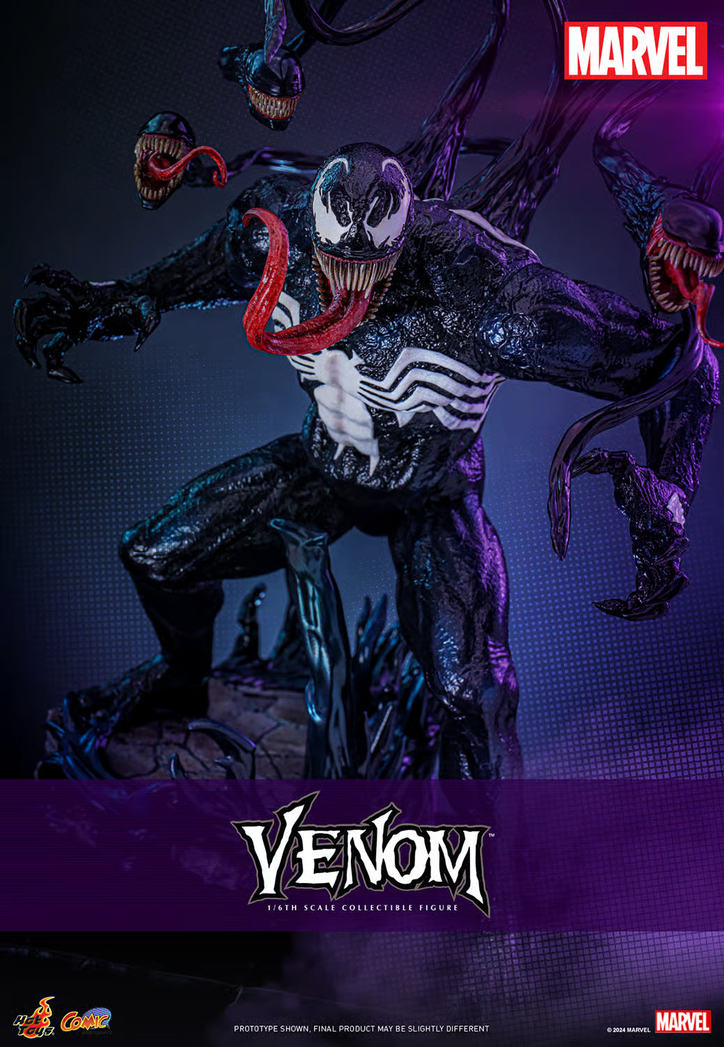 Hot Toys Venom 1/6 Comic Book Version Figure | Moon Whale – moon