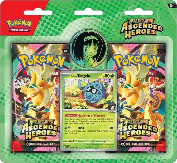 Ascended Heroes 2-Pack Blister Erika's Tangela | Pokémon