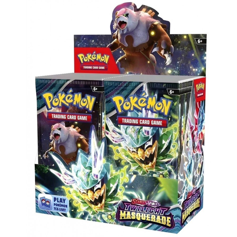 Pokmon TCG Scarlet & Violet 6: Twilight Masquerade Booster Box (36 Co moon-whale.com Pokmon TCG Scarlet & Violet 6: Twilight Masquerade Booster Box (36 Co moon-whale.com