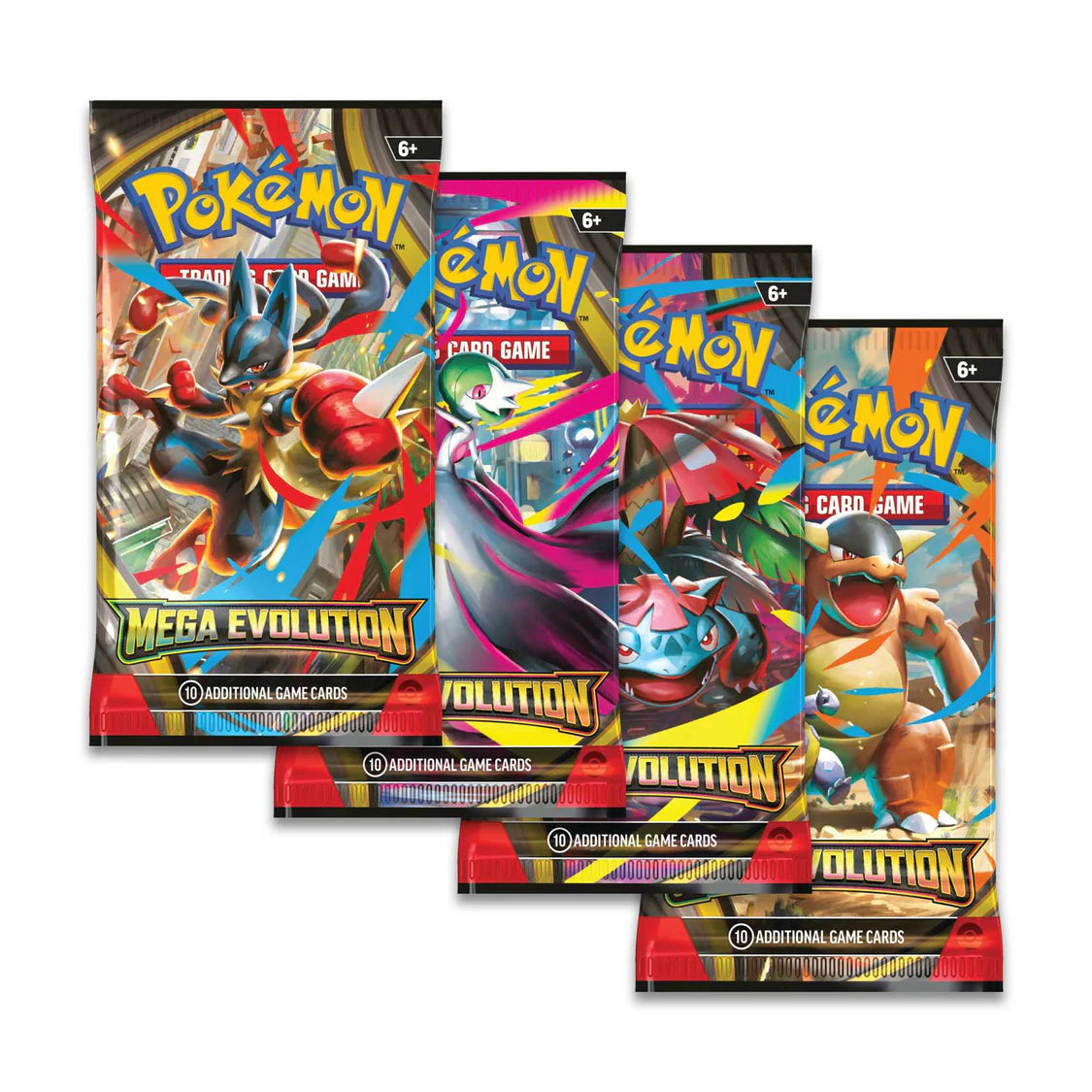 4 Artwork packs for mega evolutions