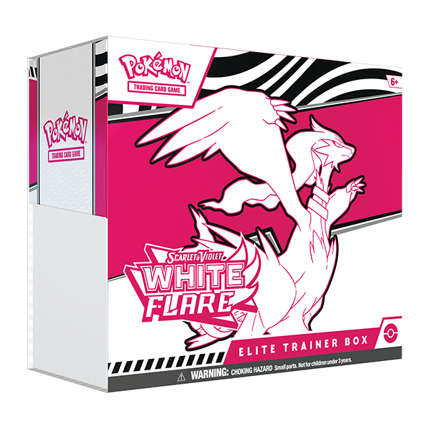 Pokémon TCG: White Flare Elite Trainer Box (Reshiram) | Moon Whale