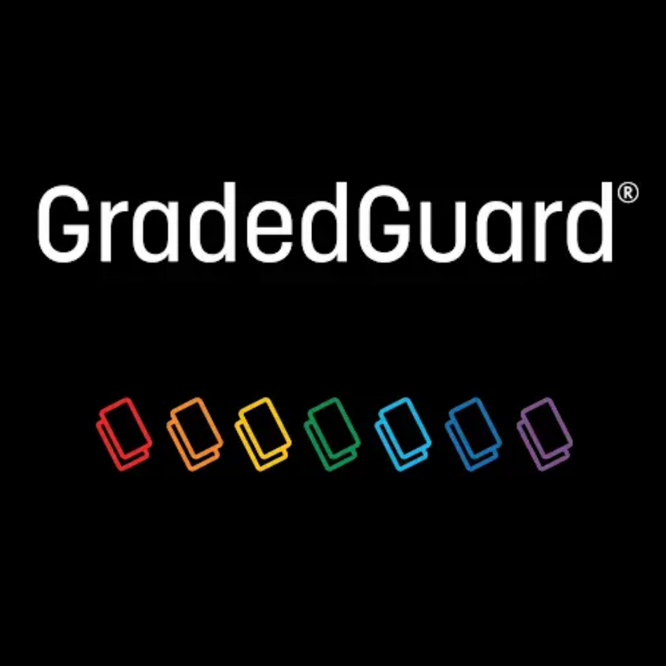 Gradedguard logo on a black background