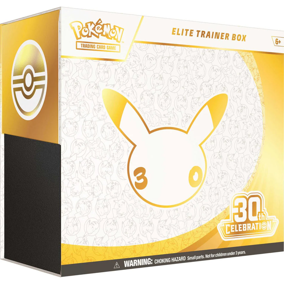 Pokémon TCG 30th Celebration Elite Trainer Box.
