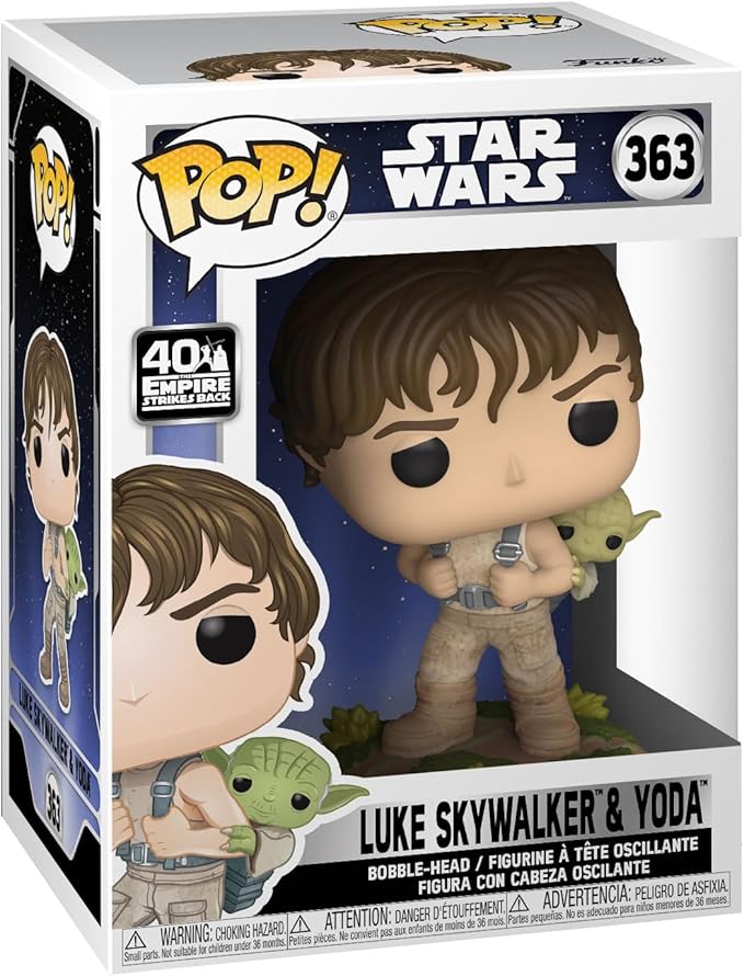Funko Pop! Star Wars : ESB - Training Luke with Yoda #363