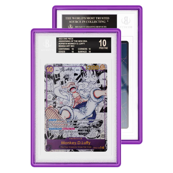 GradedGuard BGS Jewel slab protector designed to fit Beckett graded card slabs.