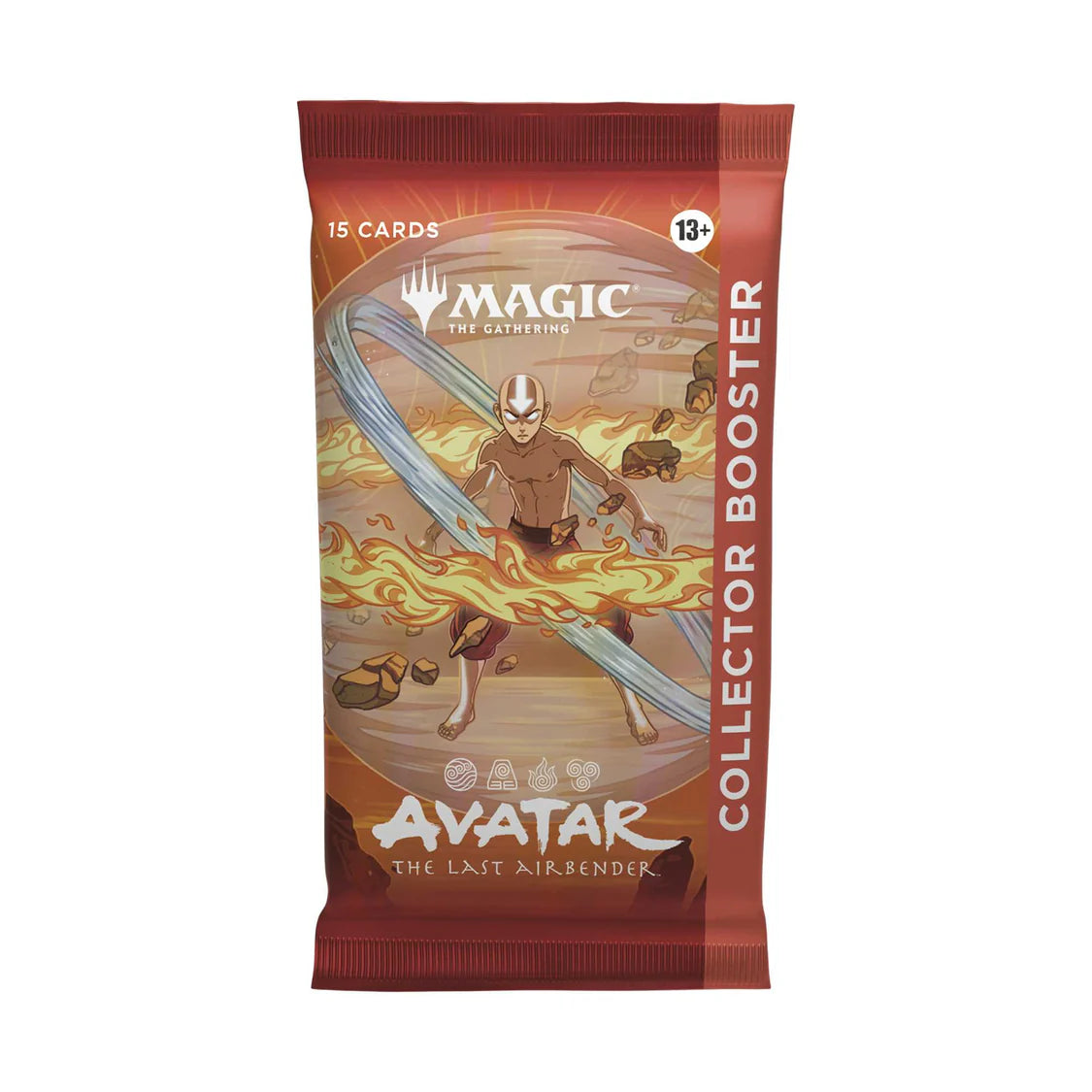 Magic: The Gathering Avatar Collector Pack sealed with premium foil and alternate-art cards.
