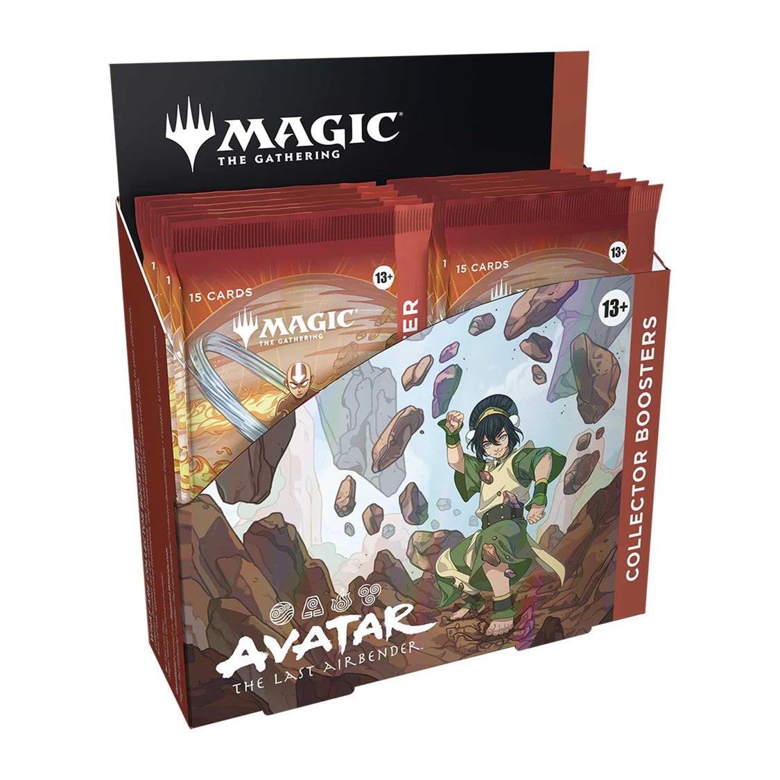 Magic: The Gathering Avatar Collector Booster Box sealed with premium foil and alternate-art cards.