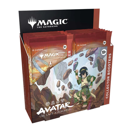 Magic: The Gathering Avatar Collector Booster Box sealed with premium foil and alternate-art cards.