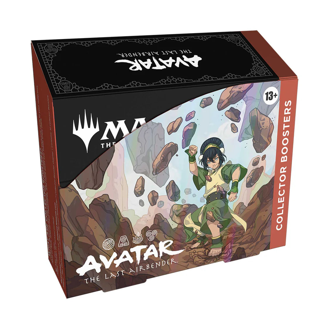 Magic: The Gathering Avatar Collector Booster Box sealed with premium foil and alternate-art cards.