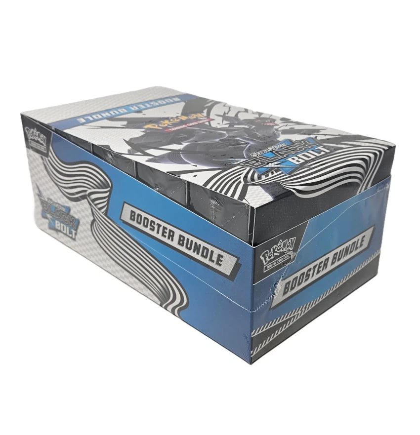 Pokémon booster bundle box on a white background