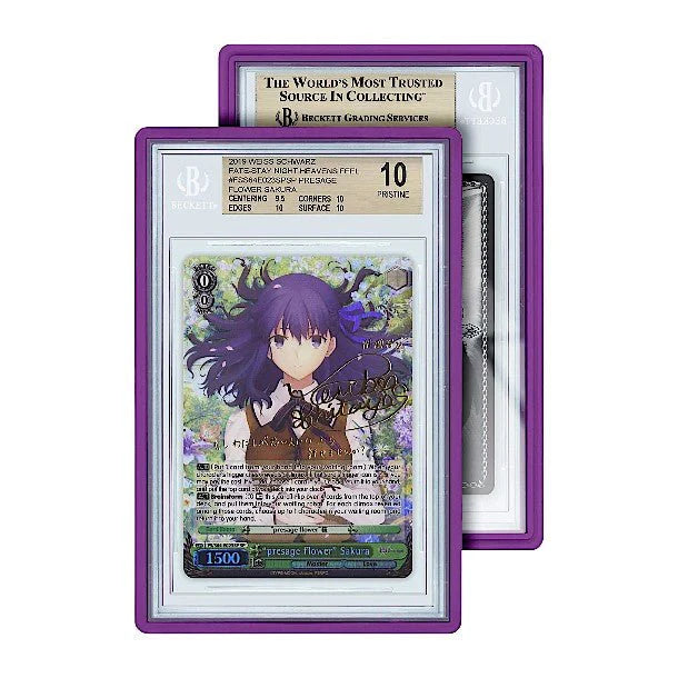GradedGuard BGS Standard slab protector designed for Beckett graded card slabs.