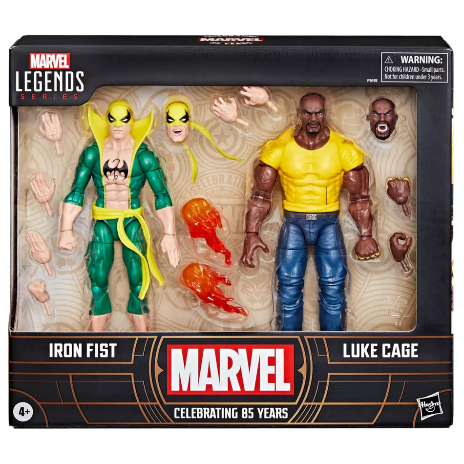 MARVEL LEGENDS SERIES IRON FIST AND LUKE CAGE