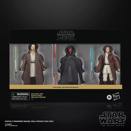 Star Wars Black Series The Phantom Menace 3-Pack | 25th Star Wars Black Series The Phantom Menace 3-Pack | 25th