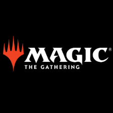 Magic: The Gathering logo on a black background