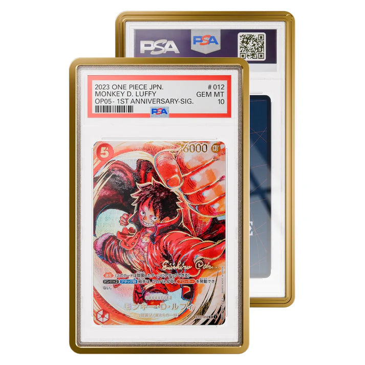 GradedGuard PSA metallic slab protector designed for PSA graded card slabs.