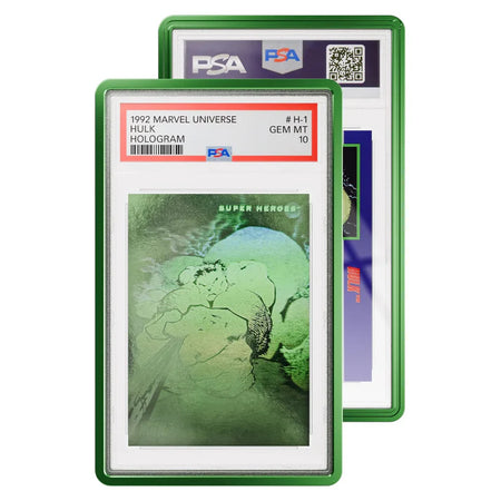 GradedGuard PSA metallic slab protector designed for PSA graded card slabs.