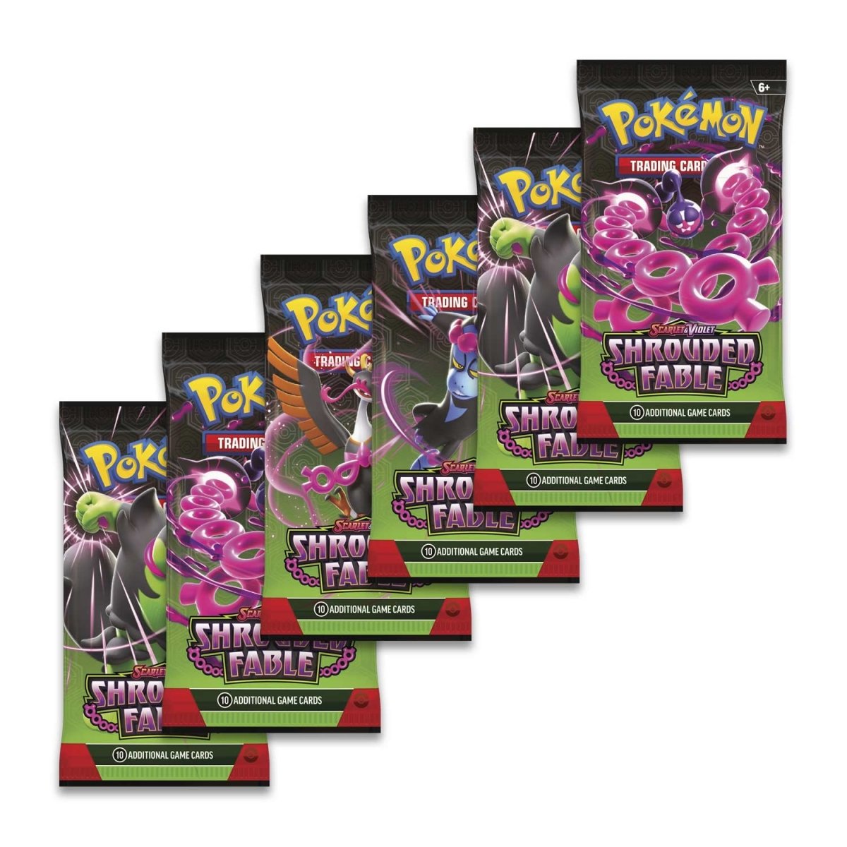 ポケモンカードゲーム Shrouded Fable ブースターバンドル Pokemon Scarlet & Violet: Shrouded Fable 6-Pack Booster Bundle