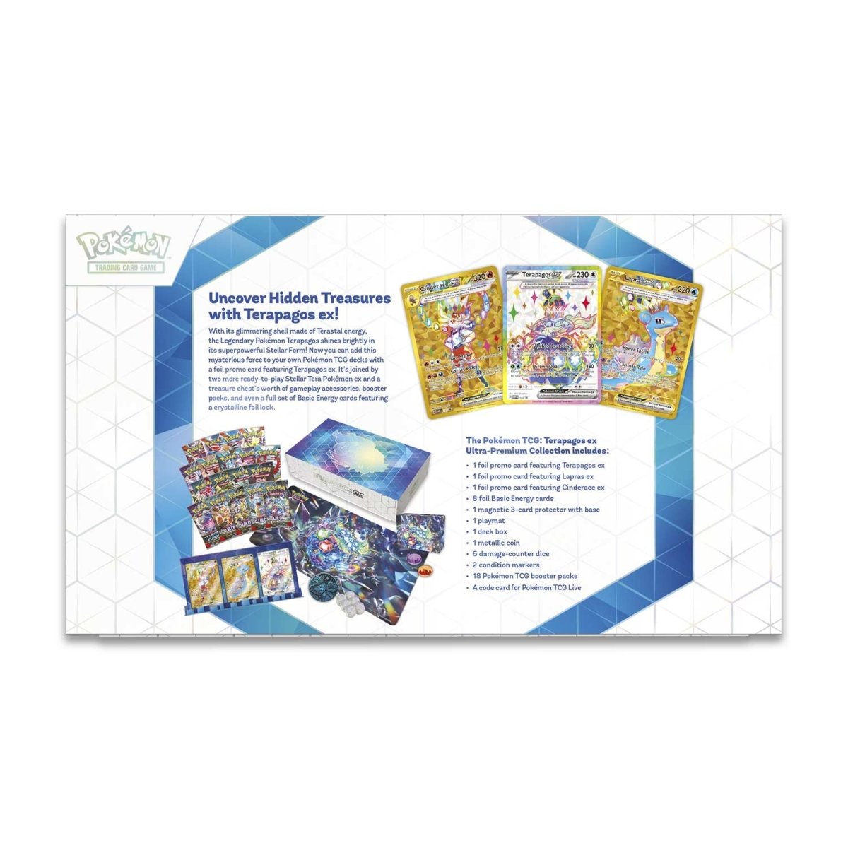 Pokémon TCG: Terapagos ex Ultra-Premium Collection | Stellar Crown
