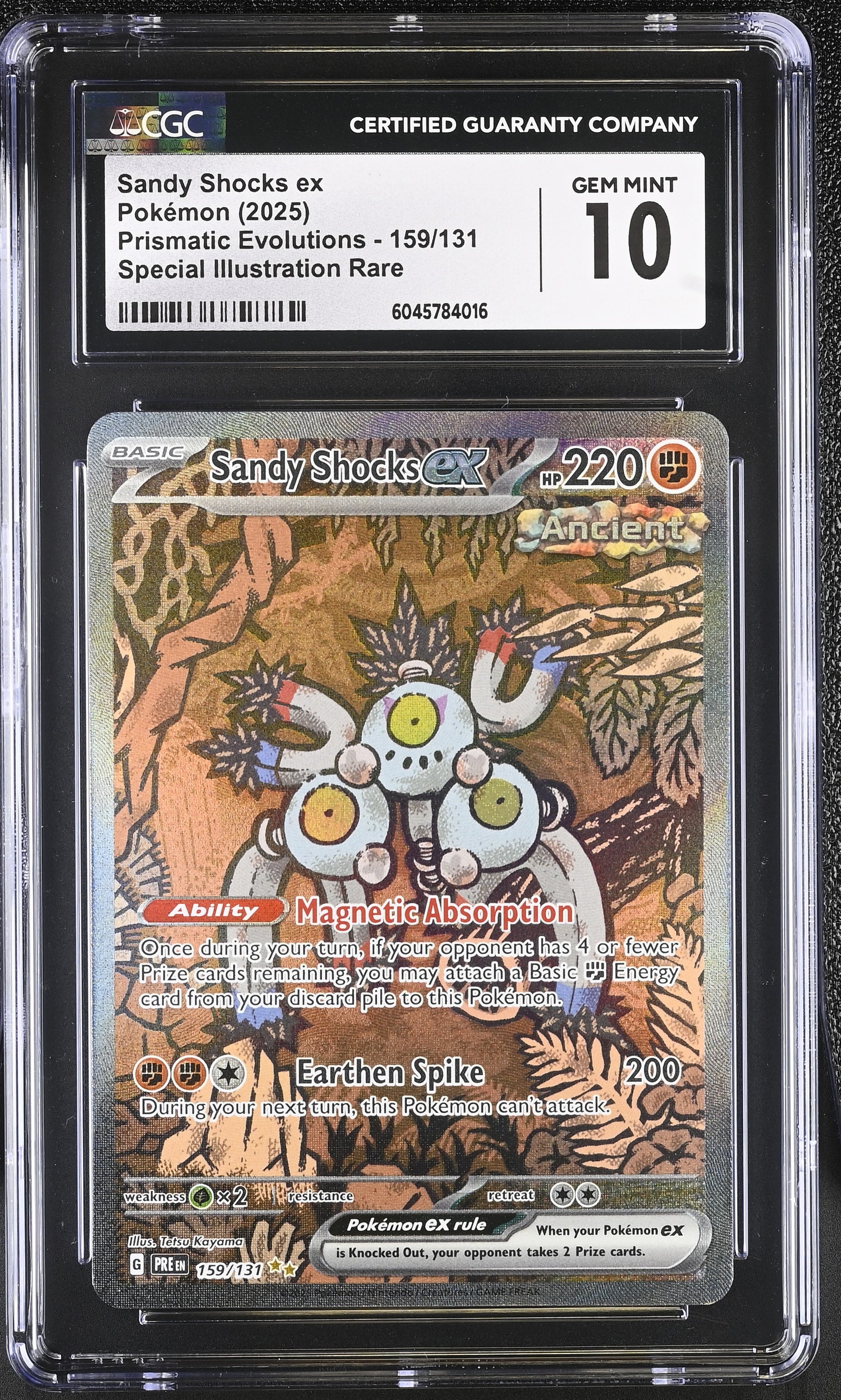 sandy shocks pokemon card ex 159/131 SIR CGC 10 Gem Mint Type:Metal Set_SM - Unified Minds The item available is New Player here: planning