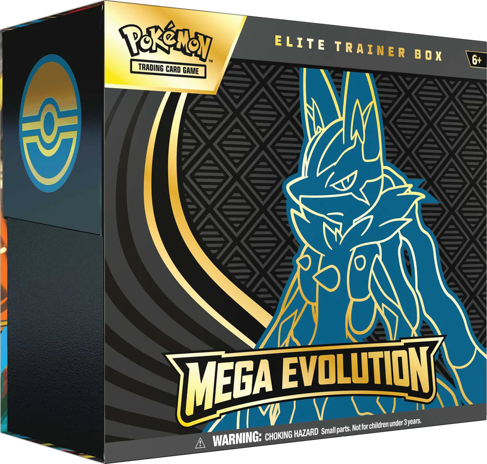 Pokémon TCG: Mega Evolutions Elite Trainer Box – Lucario