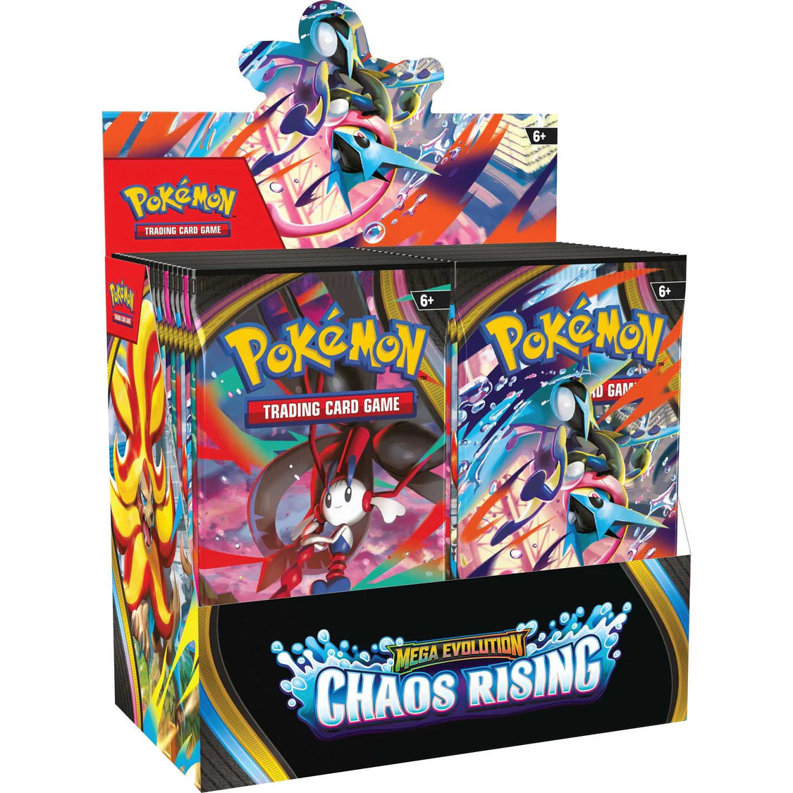 Pokémon Mega Evolution Chaos Rising Booster Box sealed with 36 booster packs