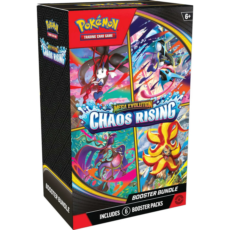 Pokémon TCG: Mega Evolution – Chaos Rising Booster Bundle