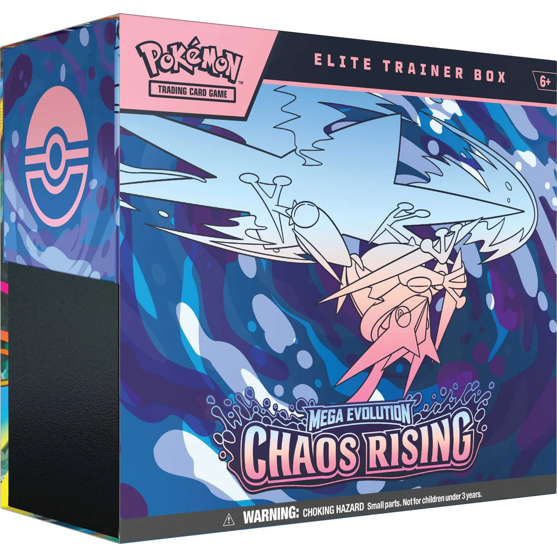 Pokémon Mega Evolution Chaos Rising Elite Trainer Box sealed.