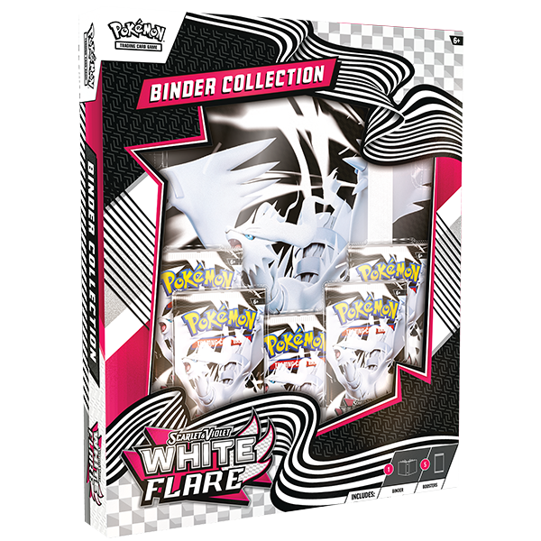Pokémon TCG: Scarlet & Violet 10.5 — White Flare Binder Collection (Reshiram) (Release date 18.07.25)