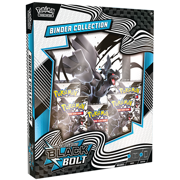 Pokémon TCG: Scarlet & Violet 10.5 Black Bolt Binder Collection (Zekrom) (Release date 18.07.25)