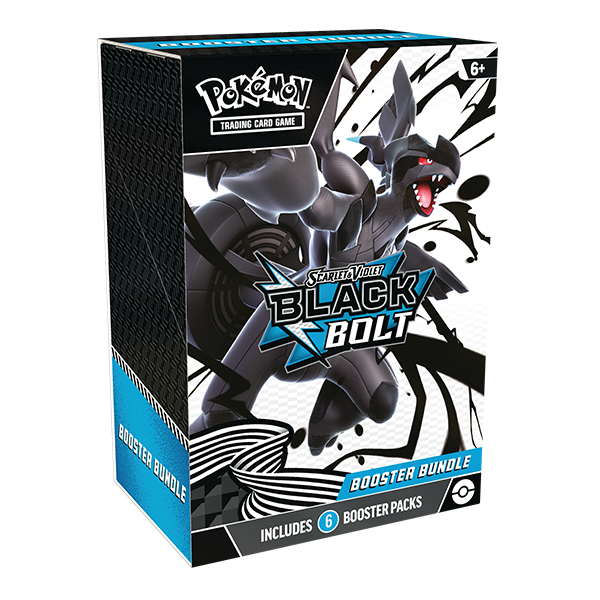 Pokémon TCG: Scarlet & Violet 10.5 Black Bolt Booster Bundle (Release date 22.08.25)
