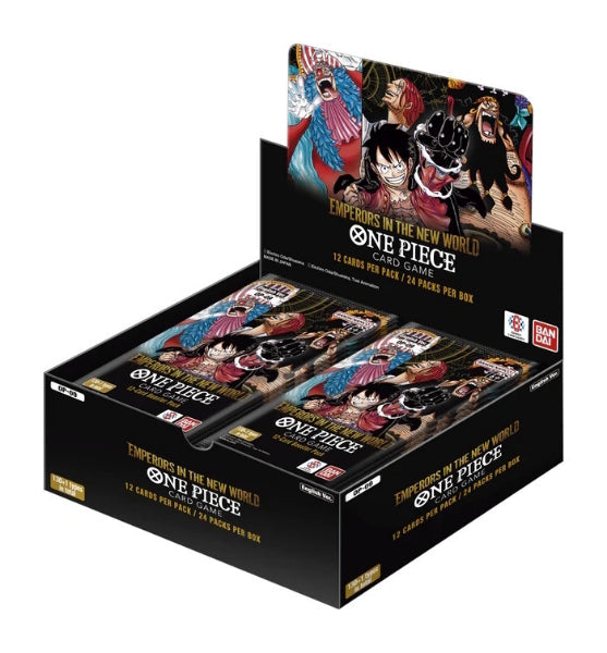 One Piece Card Game: OP-09 Emperors of the New World Booster Box