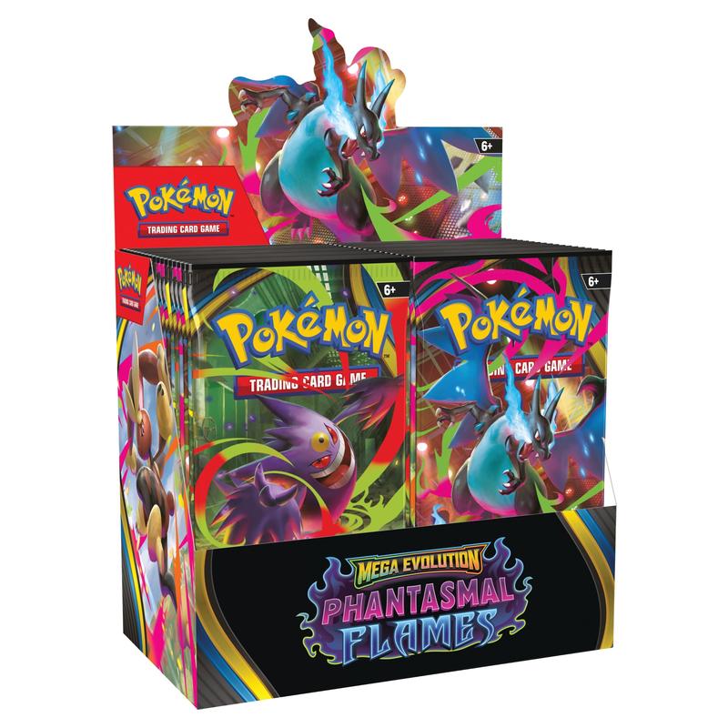 Pokemon TCG: Mega Evolutions Phantasmal Flames Booster Box