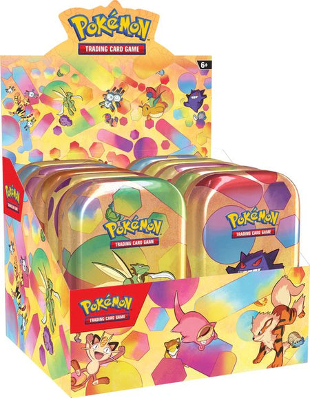 Pokémon trading card game 151 mini tin counter display unit