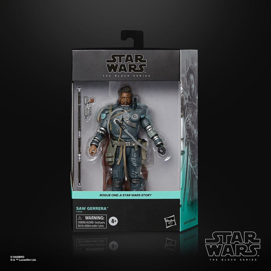 Star Wars The Black Series Deluxe Saw Gerrera Action Figure - Rogue One